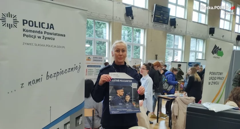 Policja na targach pracy i edukacji