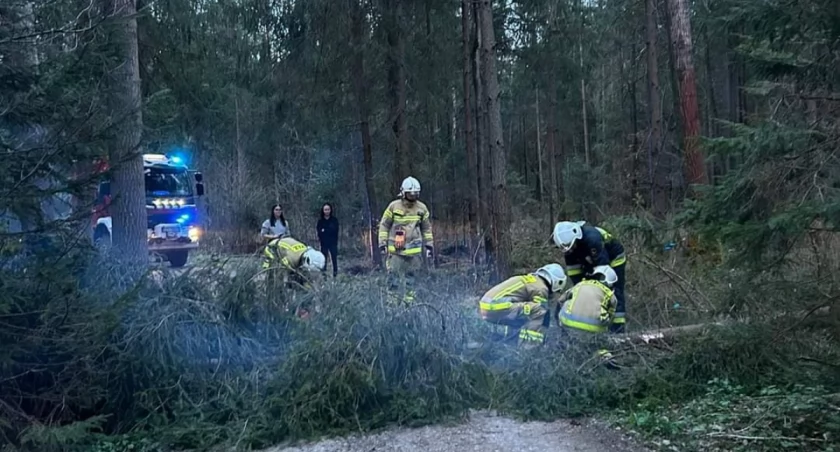 OSP Sopotnia Mała trzy wyjazdy w krótkim czasie
