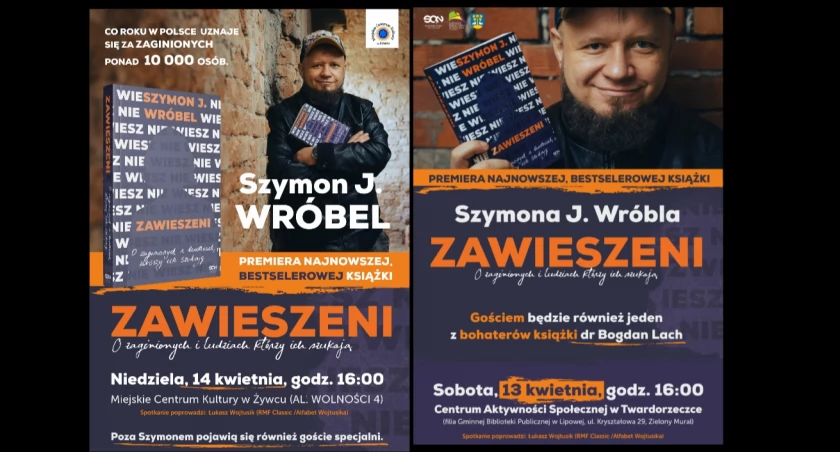 Premiera nowej książki Szymona J. Wróbla „Zawieszeni”!