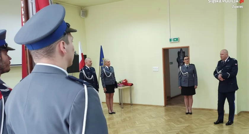 Uroczyste wprowadzenie Komendanta Powiatowego Policji w Żywcu 