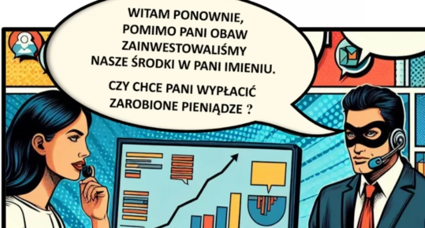 Oszustwa na doradców inwestycyjnych