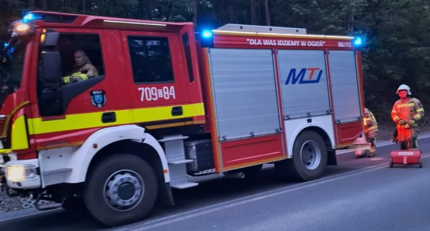 OSP Oczków w akcji 