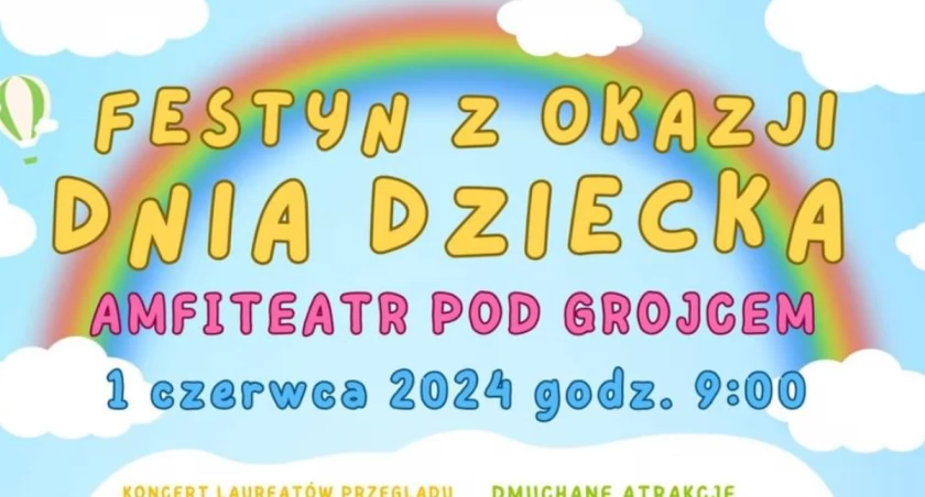 Dzień Dziecka w amfiteatrze pod Grojcem 