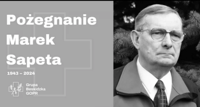 Dziś na wieczną służbę odszedł wieloletni Ratownik Grupy Beskidzkiej GOPR Marek Sapeta