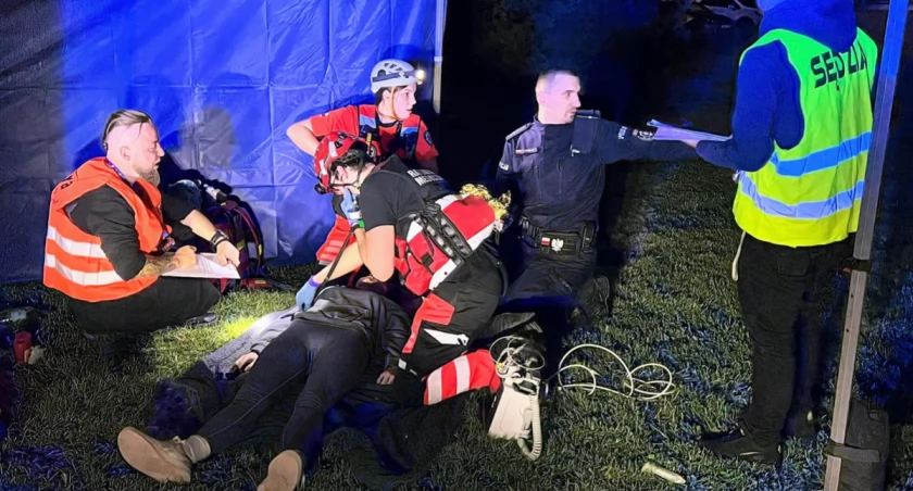 Policjanci na VIII Mistrzostwach Polski Uczelni wyższych w Ratownictwie Medycznym 