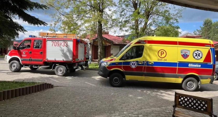 OSP Międzybrodzie Żywieckie na ratunek dziecku