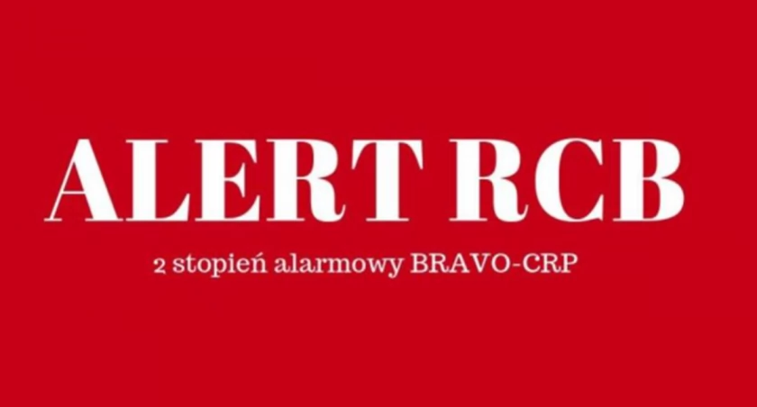 Wprowadzono stopień alarmowy BRAVO-CRP