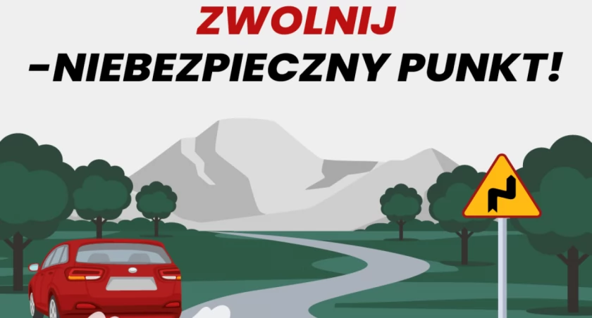 Niebezpieczne punkty na drogowej mapie Polski