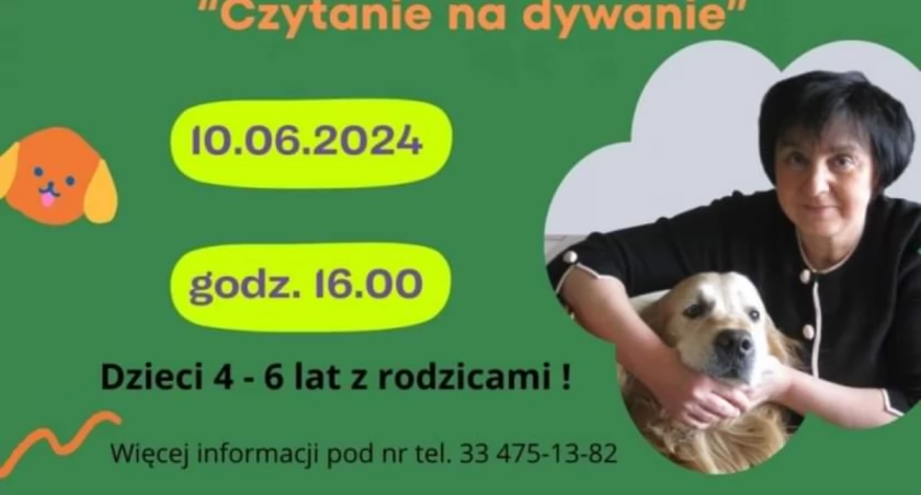 Czytanie na Dywanie” z Renatą Piątkowską w Żywieckiej Bibliotece Samorządowej