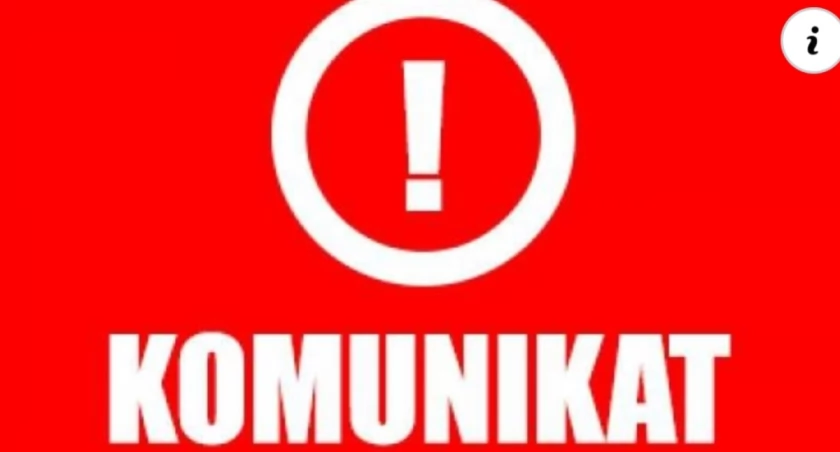 Zamknięcie drogi powiatowej nr. 1425 S  Wieprz  - Juszczyna 