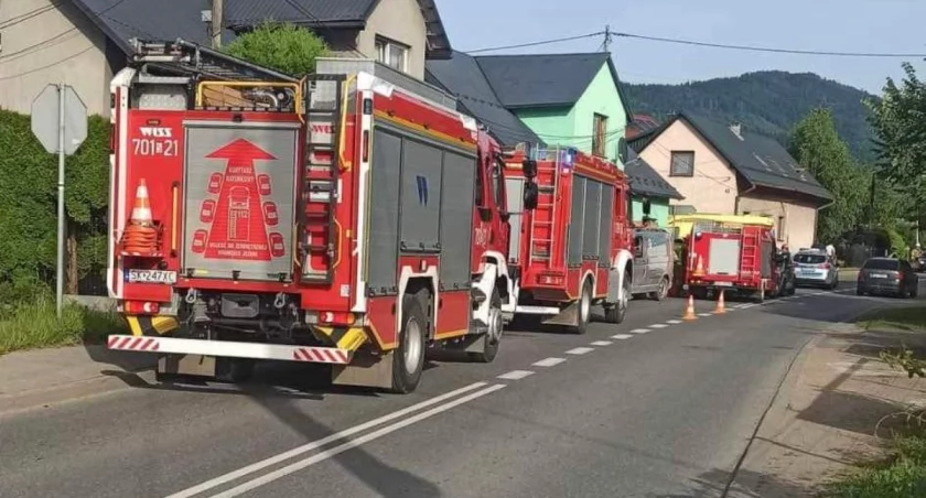 Potrącenie Pieszej na Ul. Jagiellońskiej w Milówce: Dwie Osoby w Szpitalu