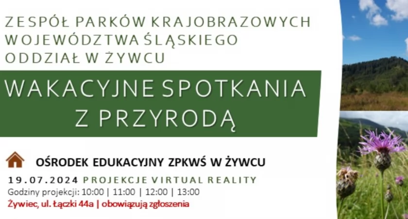 Wakacyjne Spotkania z Przyrodą w Żywcu