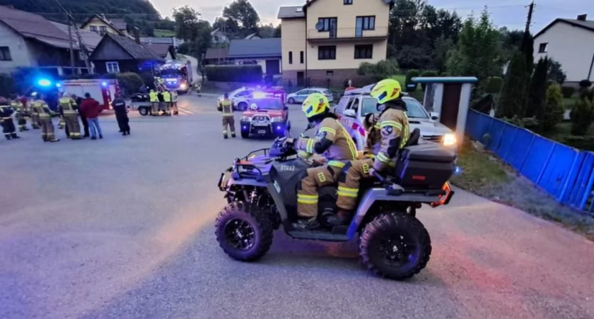 Szybka akcja ratunkowa w Radziechowach: Zaginiona osoba znaleziona cała i zdrowa