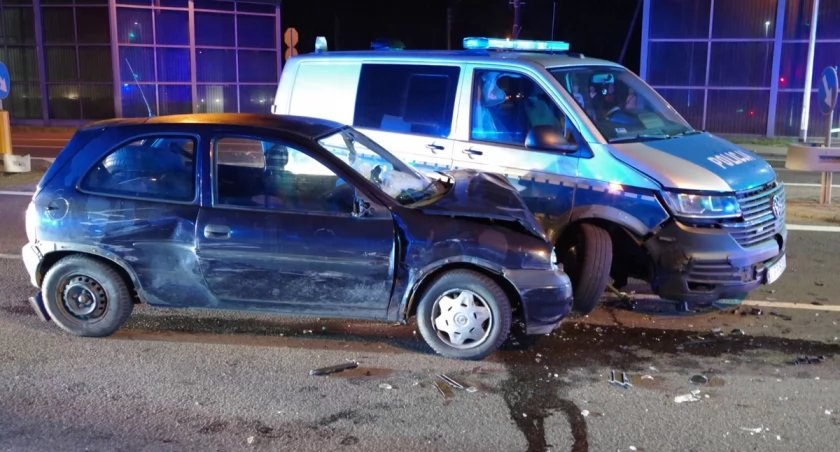 Niebezpieczny pościg ulicami Bielska zakończony w Goczałkowicach-Zdroju.