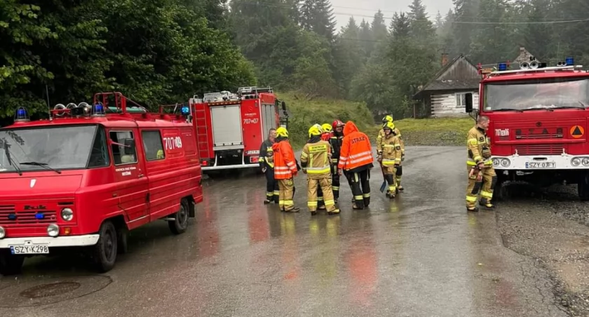 Interwencje straży pożarnej po nawałnicy – 11 lipca