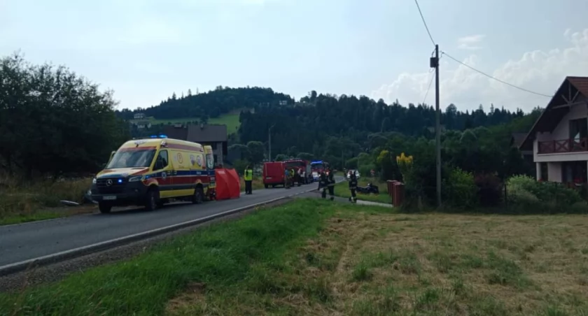 Tragiczny wypadek drogowy w Kiczorze