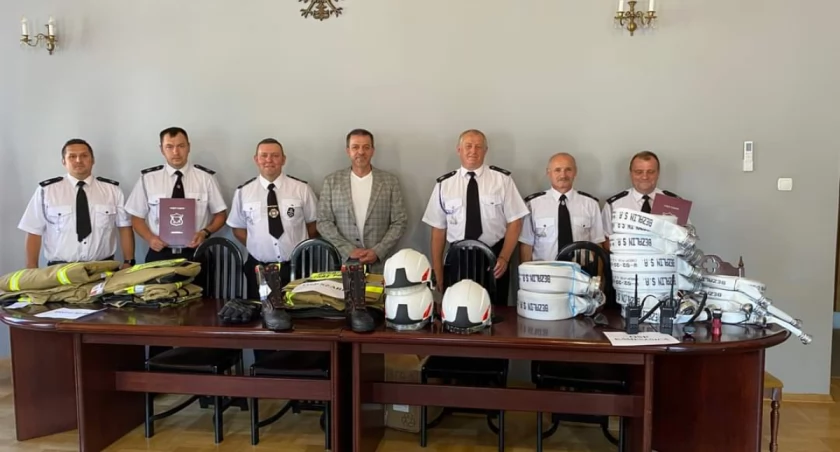 Nowoczesne wyposażenie dla jednostek OSP z Kamesznicy, Szarego i Lalik