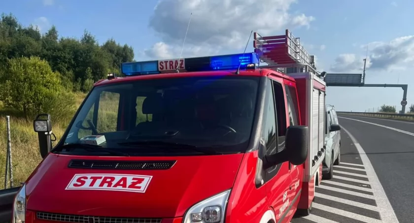 OSP Zwardoń w akcji 