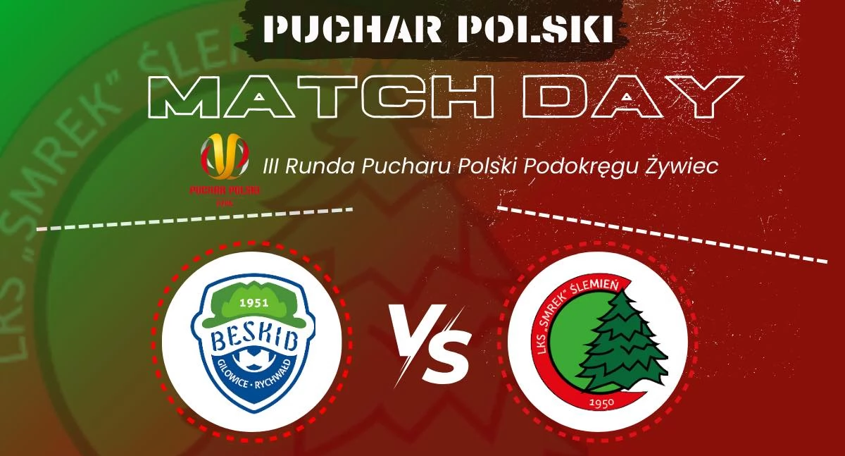 Emocje w III Rundzie Pucharu Polski: Beskid Gilowice-Rychwałd vs. Smrek Ślemień