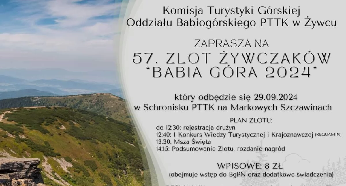 Zapisy na 57. Zlot Żywczaków 