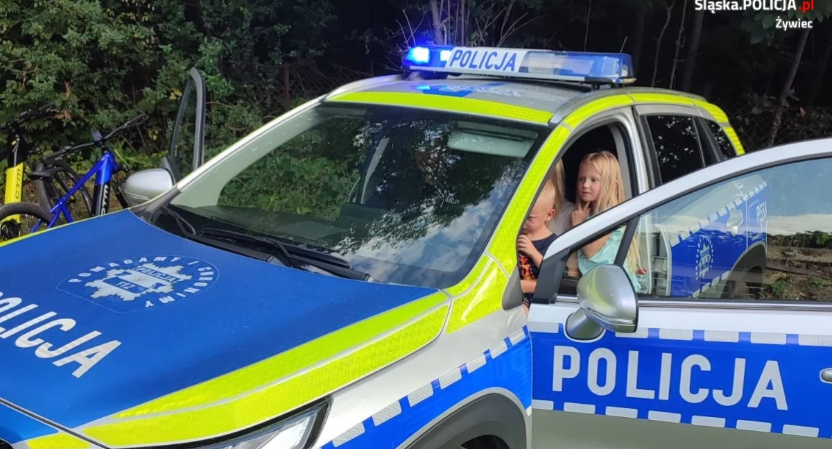 Pożegnanie lata z żywiecką policją w Gilowicach