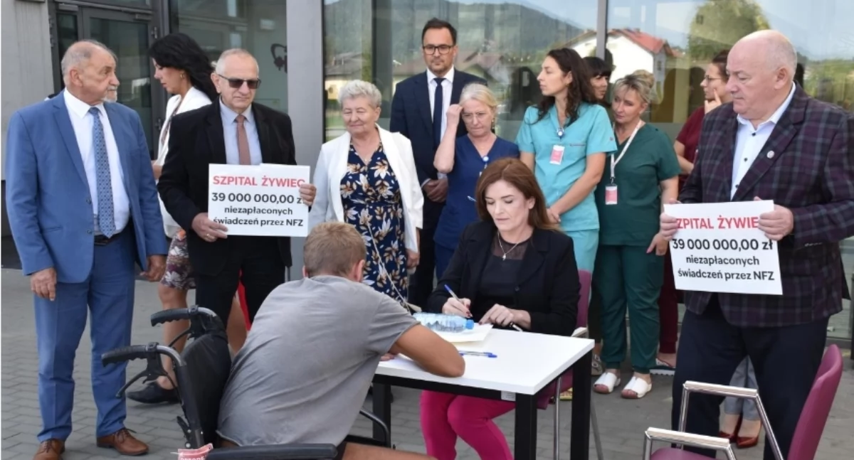 Społeczna akcja w obronie Szpitala Żywiec – rusza zbiórka podpisów