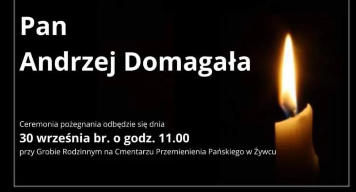 Ostatnie pożegnanie Andrzeja Domagały, wieloletniego pracownika Wydziału Kultury w Żywcu