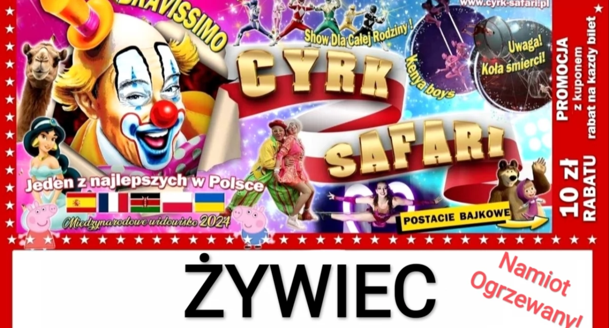 Bravissimo - Nowy, Magiczny Sezon Cyrku Safari 2024!