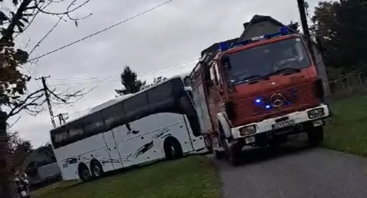 Nietypowa przygoda tureckiego kierowcy w Lalikach: GPS zaprowadził go na prywatne posesje