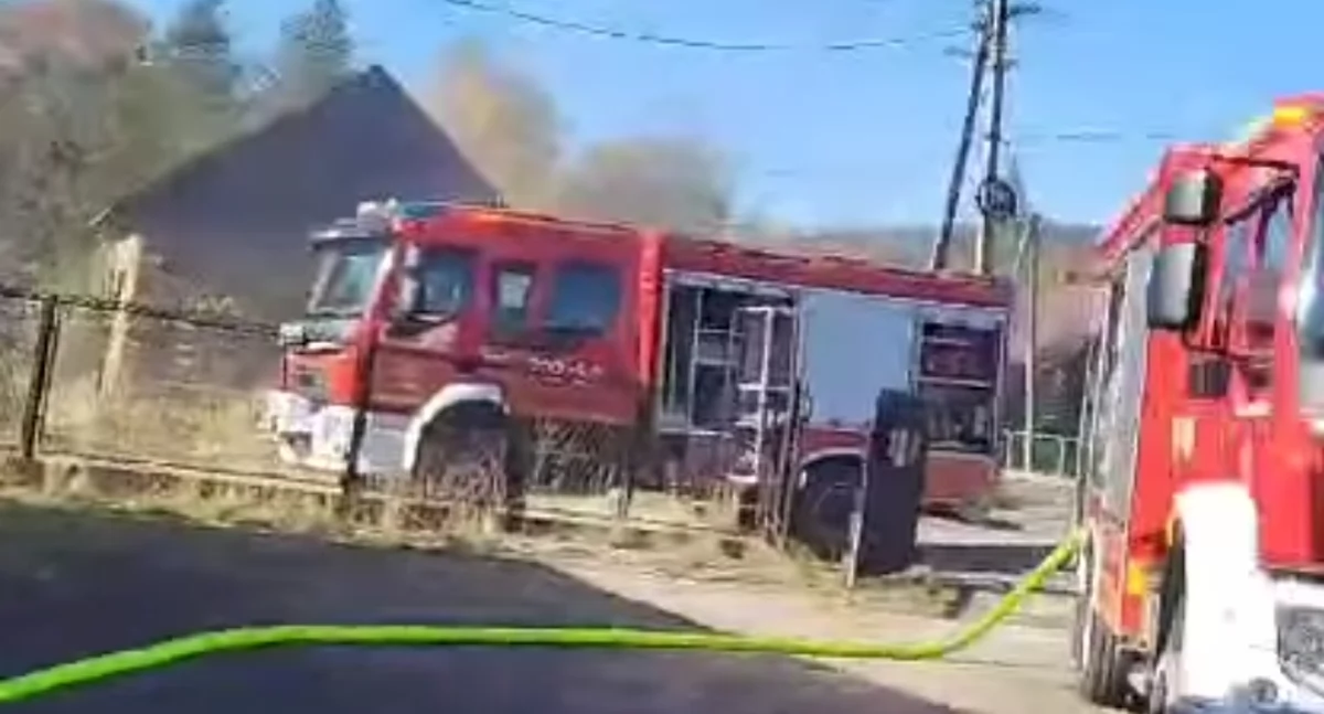 Pożar maszyny w zakładzie produkcyjnym w miejscowości Las – szybka interwencja strażaków
