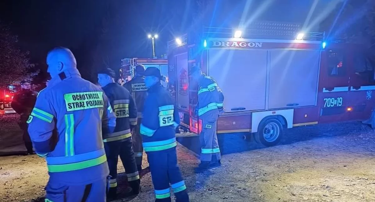 Strażacy odnaleźli zaginionego na Przełęczy Kocierskiej