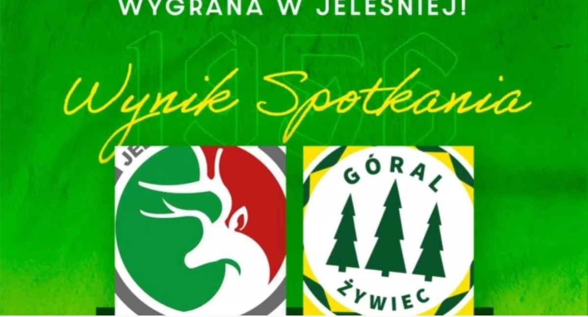Góral 1956 Żywiec zwycięża 1:0 z LKS Jeleśnianka Jeleśnia w doliczonym czasie gry