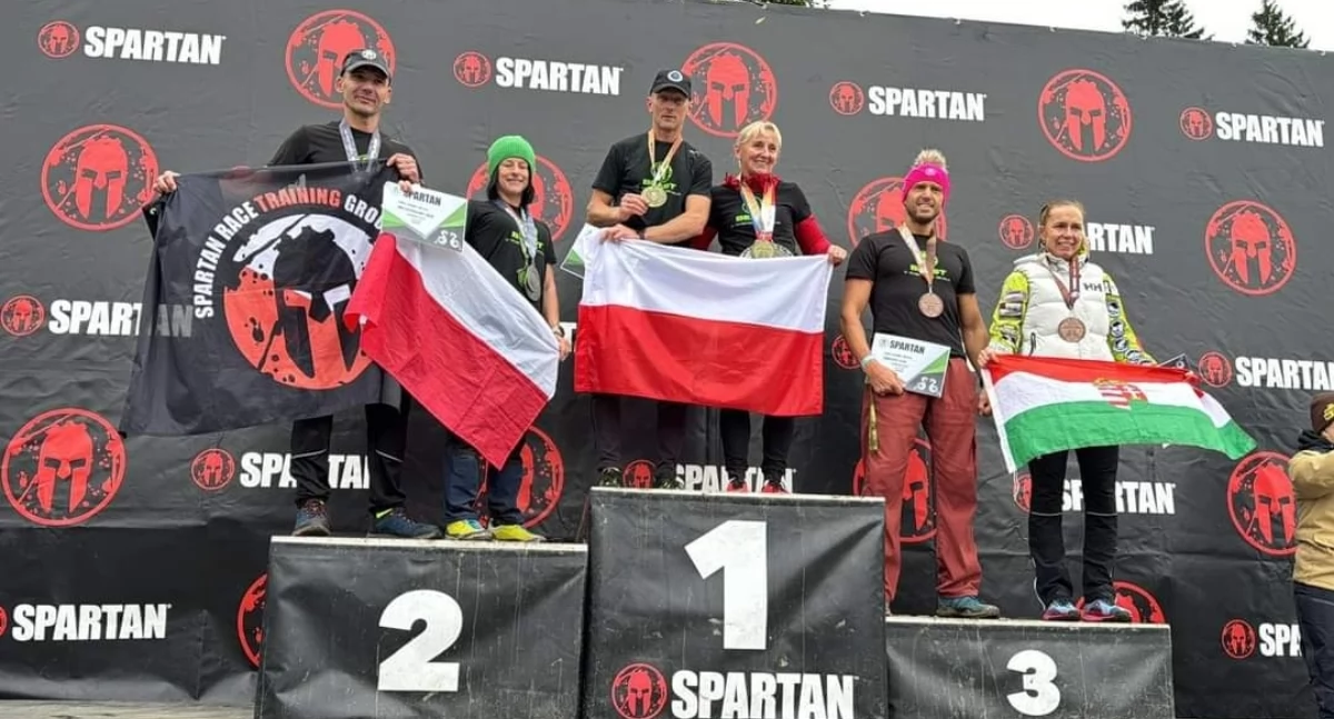Piotr Jaroszek ze złotym medalem na Mistrzostwach Świata Spartan Trifecta