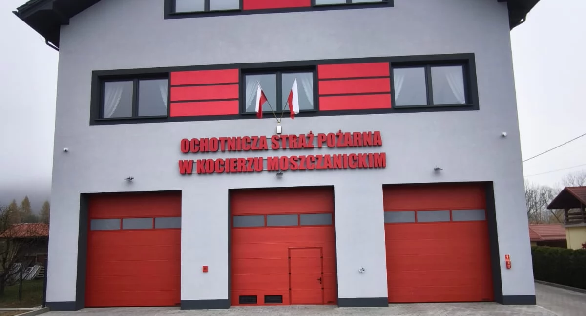 Nowa Remiza Strażacka w Kocierzu Moszczanickim – Symbol Wspólnoty i Zaangażowania