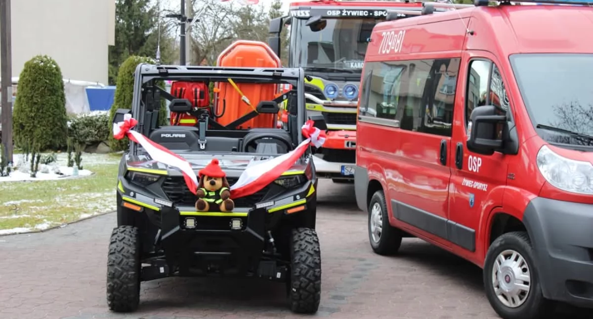 Nowy Polaris w służbie OSP Żywiec Sporysz