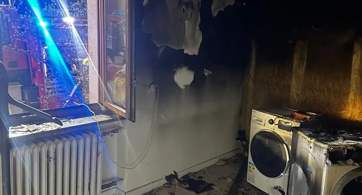 Intensywny dzień dla OSP KSRG Sopotnia Mała – kolizja i pożar w ciągu kilku godzin