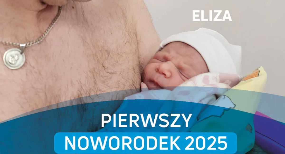 Pierwszy noworodek 2025 roku w Szpitalu Żywiec – witamy Elizę z Jeleśni!