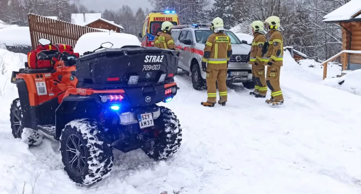 Akcja ratunkowa na górze Żar – pomoc dla 9-miesięcznego dziecka