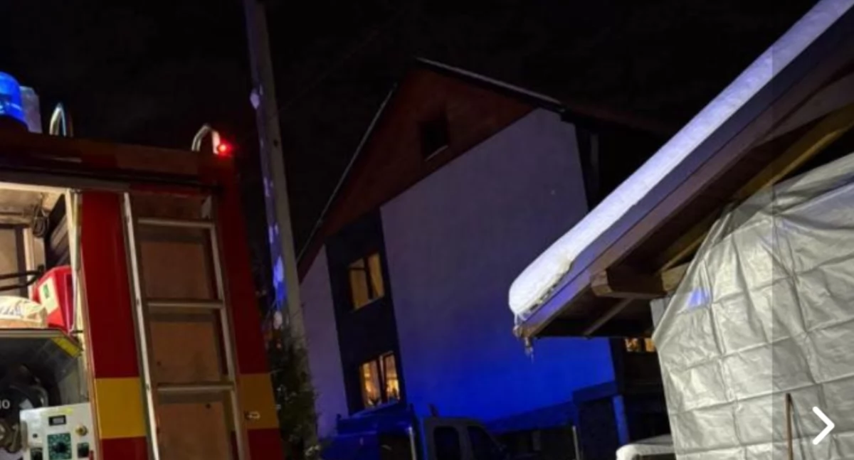 Pożar garażu w Nieledwi – szybka i skuteczna akcja strażaków