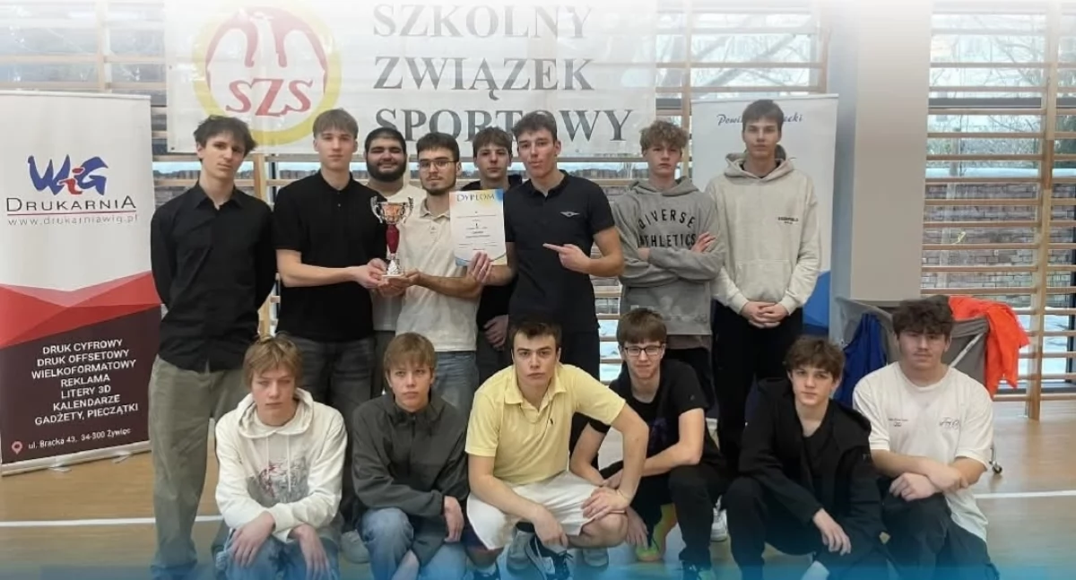 Żywiecki Mechanik Mistrzem Powiatu w Koszykówce Chłopców 2025!