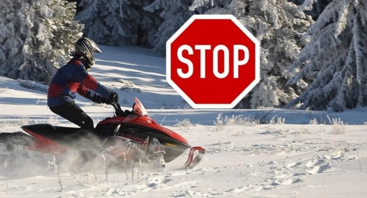 Stop przejazdom skuterów śnieżnych w rezerwatach przyrody