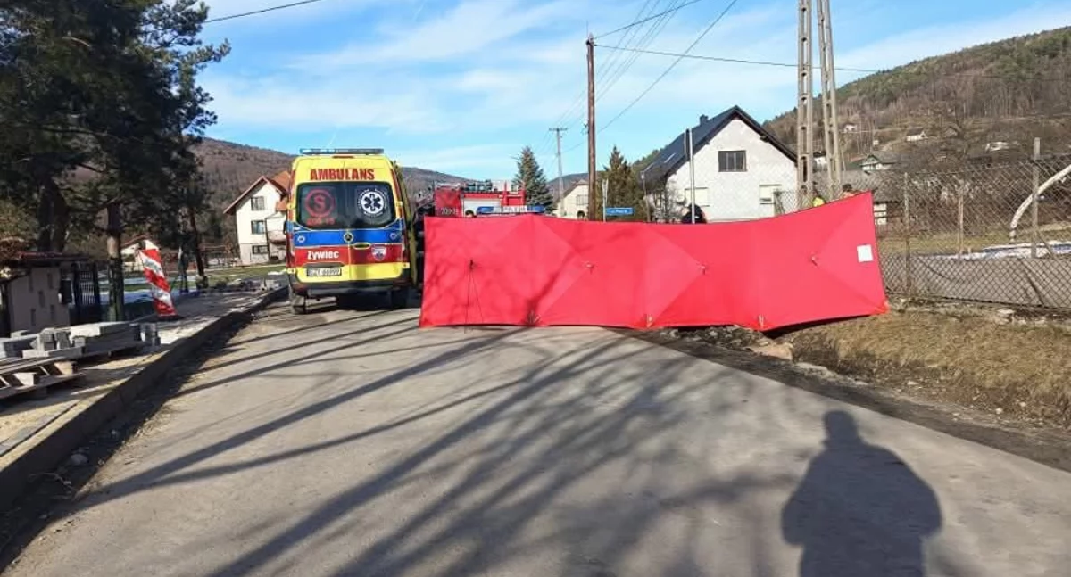 Nagłe zatrzymanie krążenia w Kocierzu Moszczanickim – akcja ratunkowa na ul. Parkowej
