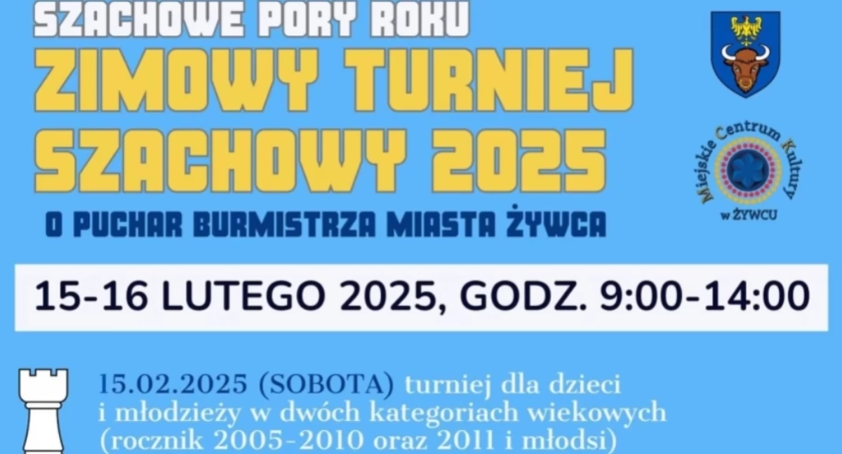 Zimowy Turniej Szachowy o Puchar Burmistrza Żywca – Królewska Gra w Sercu Beskidów