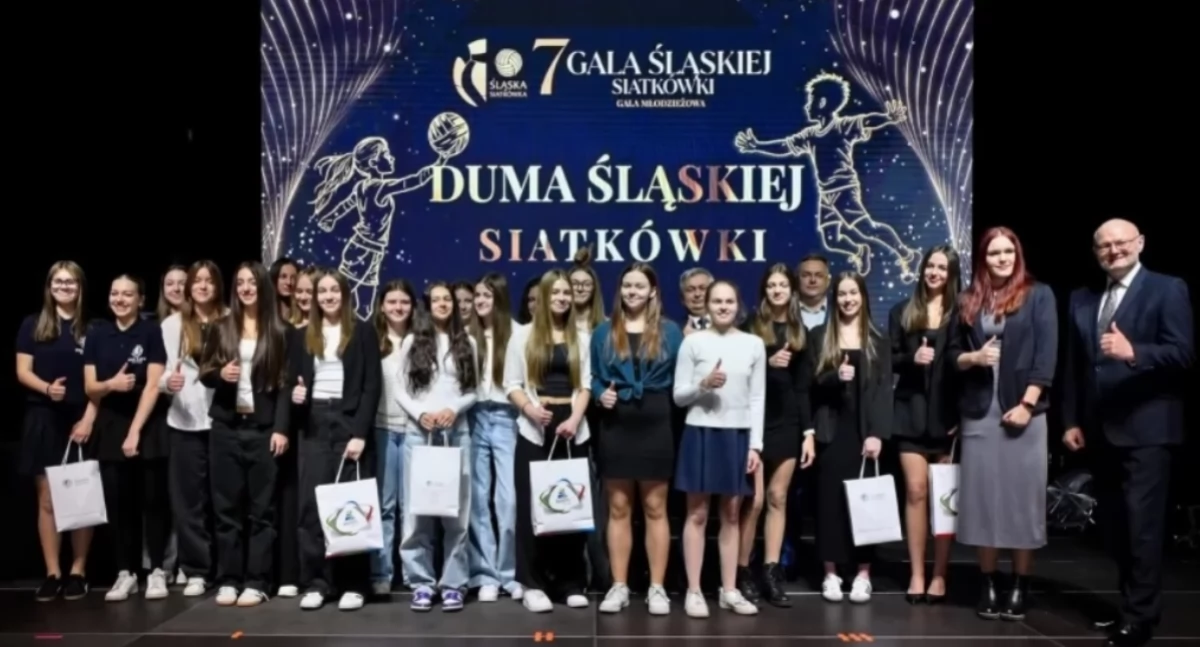 Sukcesy siatkarek SMS Żywiec na gali sportowej w Będzinie