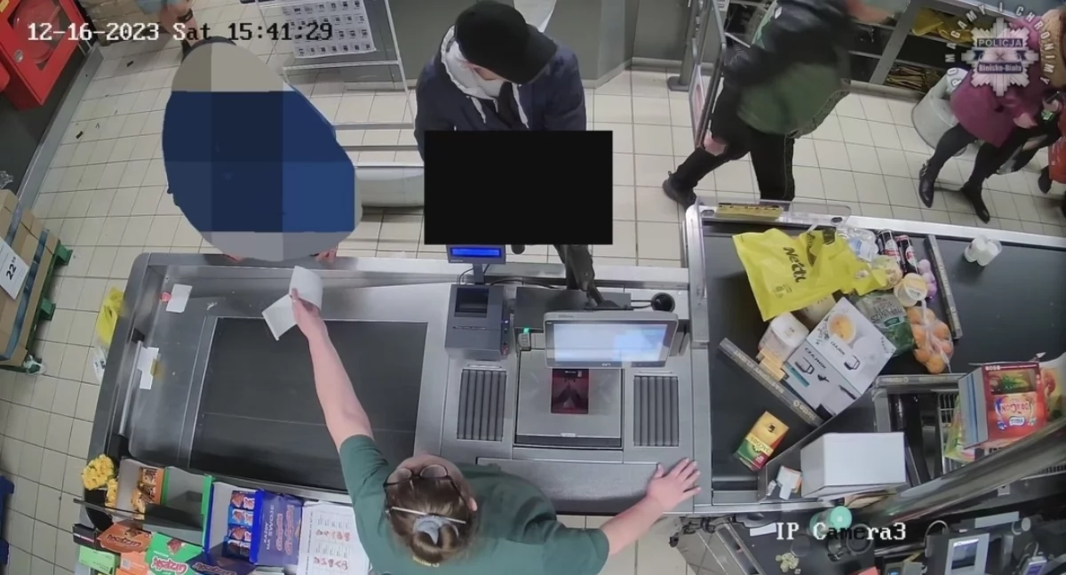 Policja poszukuje sprawcy ataku w lokalu handlowym w Bielsku-Białej