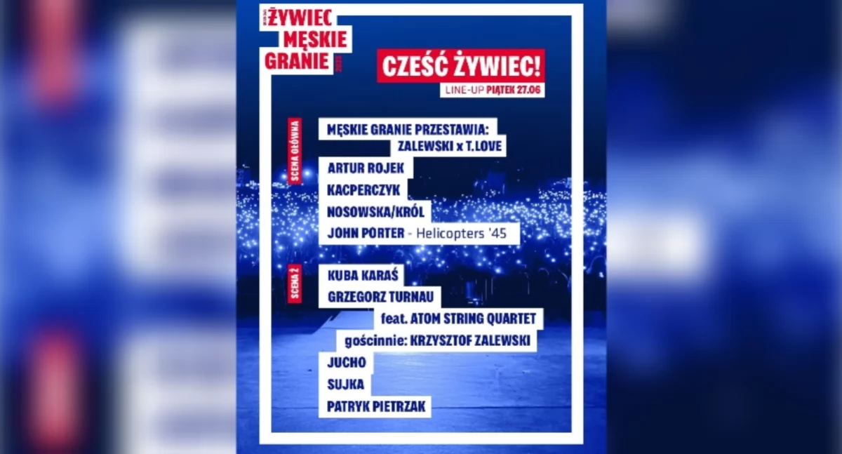 Męskie Granie 2025 – pełny line-up i start sprzedaży biletów!
