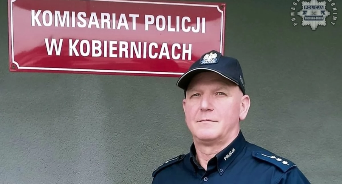 Starszy Aspirant Krzysztof Barabasz – policjant, który pomógł Agacie Wróbel stanąć na nogi