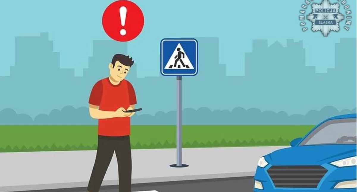 Mandat za telefon na pasach – piesi pod lupą policji