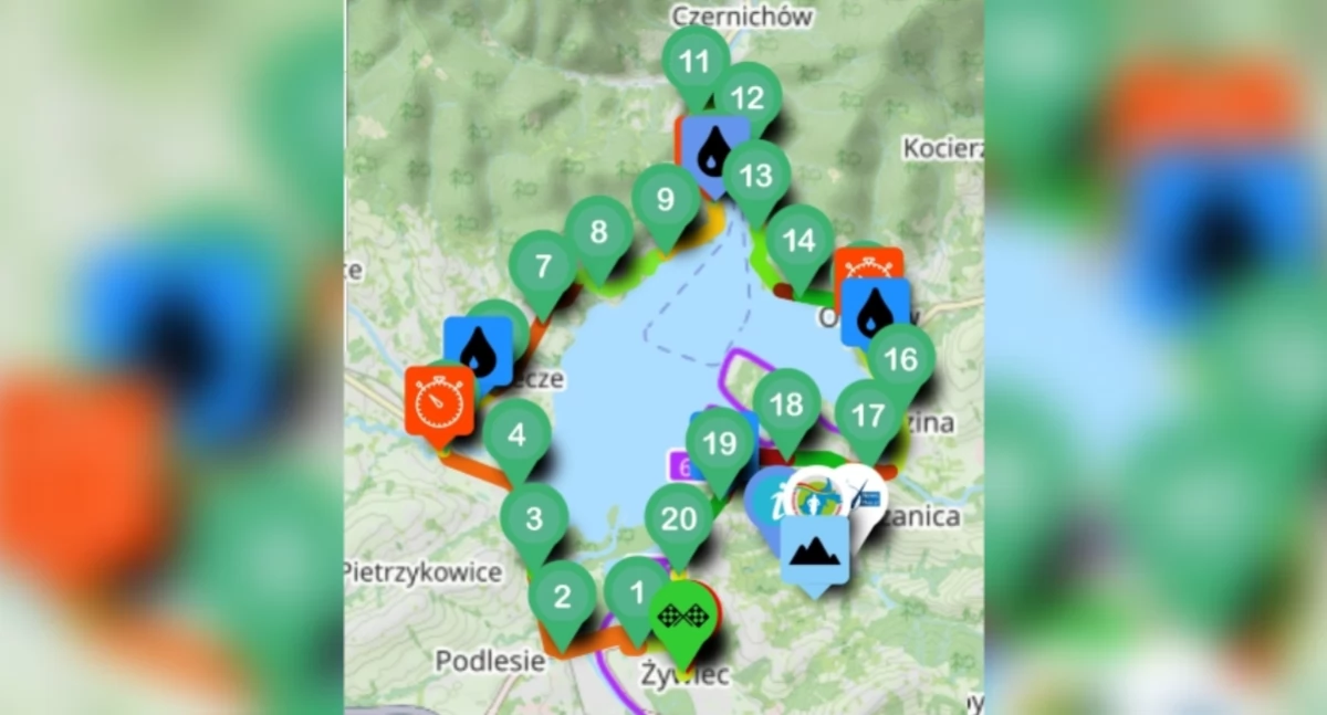 Utrudnienia w ruchu podczas 24. PKO Półmaratonu dookoła Jeziora Żywieckiego