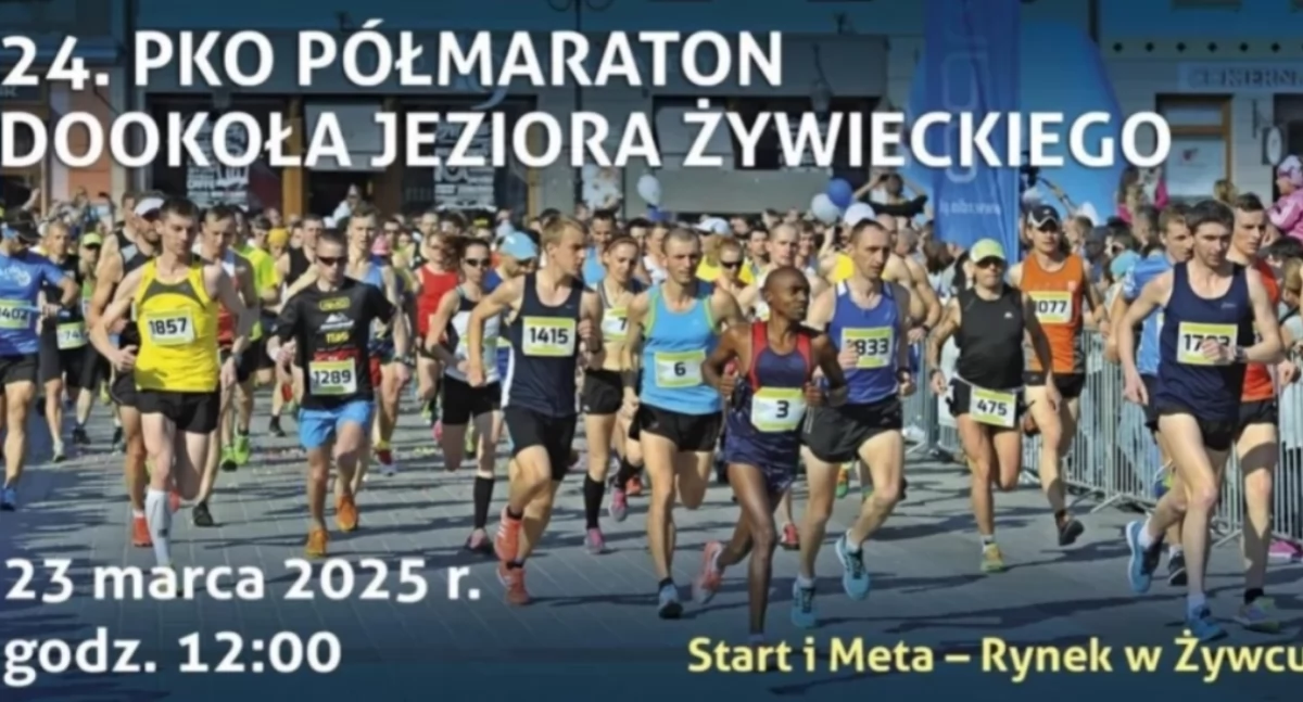 24. Półmaraton Dookoła Jeziora Żywieckiego – Utrudnienia w Ruchu Drogowym
